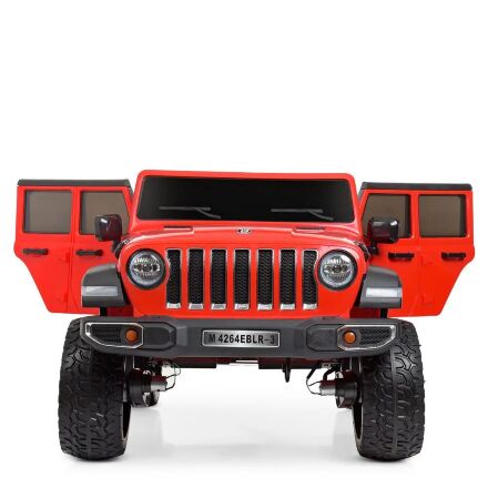 Дитячий двомісний електромобіль Jeep 4WD M 4264EBLR-3 червоний
