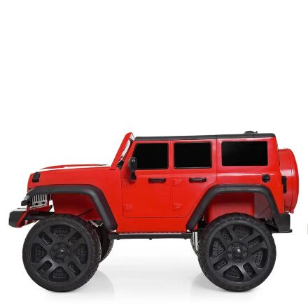 Дитячий двомісний електромобіль Jeep 4WD M 4264EBLR-3 червоний