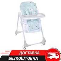 Дитячий класичний стільчик для годування Bambi  M 3233 Puppy Boy Beige / собачки бежевий
