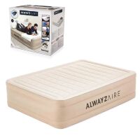 Велюровий матрац BESTWAY 69054 з вбудованим електронасосом двоспальний**