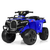 Квадроцикл дитячий електромобіль Bambi ZP5138E-4 синій **