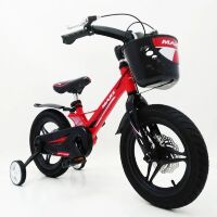 Дитячий двоколісний велосипед MARS-2 Evolution колеса 14 дюймів магнезиевая рама червоний