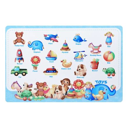 Дитячий пластиковий столик з двома стільчиками Bambi ETZY-13 бежево-коричневий