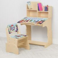 Дитяча парта растишка Bambi W 2071-63-5 Тачки
