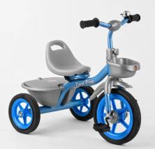 Дитячий триколісний велосипед Best Trike BS-2478 на гумових колесах / колір синій
