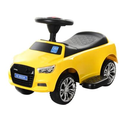 Дитяча машинка каталка толокар Bambi M 3503A-6 жовтий**