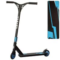 Трюковий дитячий двоколісний самокат iTrike SR2-064-3-BBL широкий велосипедний кермо / чорно-синій**