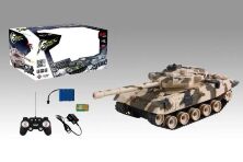 ТАНК на р/у HB-TK 06 "Військова техніка" на акумуляторі 4.8V зі світлом та звуком / на радіо-керуванні