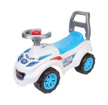 Машина каталка толокар для прогулянок "Technok Toys" 7426 "Поліція" синьо-білий