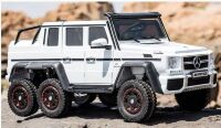 Дитячий Електромобіль Джип Mercedes AMG G63 ABL-1801 4 мотори Micro-SD, USB, MP3 Білий