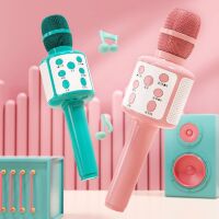 Дитячий бездротовий Мікрофон караоке 9963A висота 26.5 см, Bluetooth, регулятор гучності, 2 кольори
