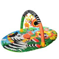 Розвиваючий ігровий килимок для немовляти Fairchild Зебра FC004 з підвісками