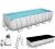 Каркасний прямокутний басейн BESTWAY 5612B розмір 640-274-132 см об'єм 19280л з фільтр-насосом Драбина