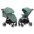 Дитяча коляска прогулянкова CARRELLO Bravo CRL-8512 Spring Green чохол на ніжки, підсклянник, дощовик