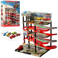 Ігровий набір гараж, паркінг 6666 п'ять поверхів ліфт транспорт**