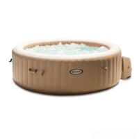 Круглий надувний басейн-джакузі INTEX 28426  розмір 196-71см спа-басейн з гідромасажем