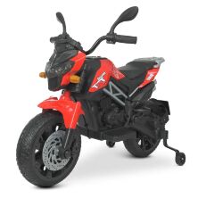 Дитячий електромобіль мотоцикл Bambi M 4621EL-3 з MP3. Шкіряне сидіння. Червоний**