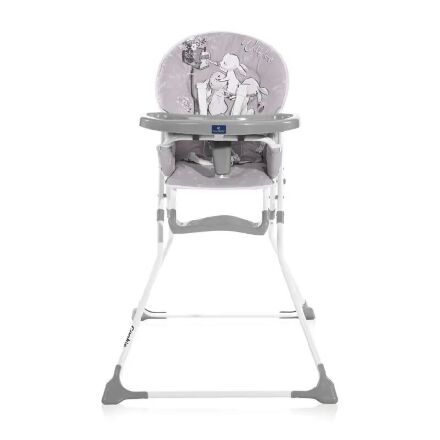 Стільчик для годування дитячий Lorelli (Bertoni) Cookie Grey Rabbits Сірий "Кролики" для хлопчика і дівчинки