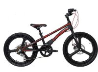Дитячий велосипед Crosser MTB Premium RIGID 20" (6S), чорний
