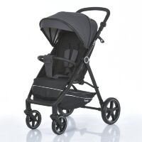 Дитяча прогулянкова АЛЮМІНІЄВА коляска M 5723 VIVA Ash gray з регульованою ручкою / сіра