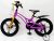 Велосипед дитячий двоколісний 16-GALAXY Violet колеса 16 дюймів дискові гальма рама магній фіолетовий
