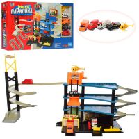 Гра гараж мега парковка паркінг для машин LIMO TOY 0847 чотириповерховий