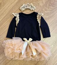 Одяг для ляльки висотою 55-60 см Reborn Baby Doll Cloth 1 Ляльковий одяг бодік та спідниця
