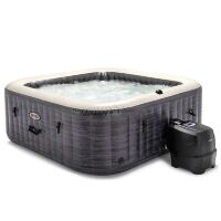 Круглий надувний басейн-джакузі INTEX 28452 розмір 196-196-71см спа-басейн з гідромасажем