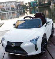 Дитячий електромобіль машина Lexus JE1618EBLR-1 білий **