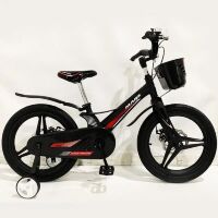 Дитячий двоколісний велосипед MARS-2 Evolution колеса 18 дюймів магнезиевая рама чорний