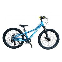 Дитячий алюмінієвий велосипед 24 дюйми Royal Baby Junior RB24-37 рама 17 дюймів, рожевий