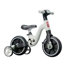 Дитячий велосипед-трансформер 2в1 Best Trike BT-17002 з додатковими колесами українське озвучення білий