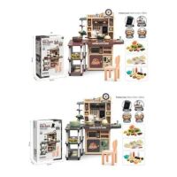 Дитячий ігровий набір Інтерактивна КУХНЯ велика 5746-47 з аксесуарами (99 деталей). 2 кольори**