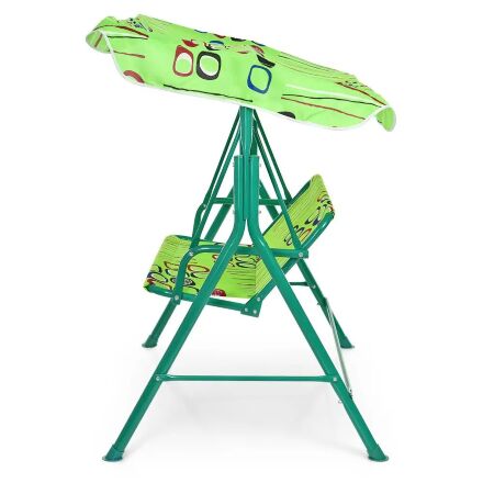 Гойдалки садові металеві M 4019-2 салатові **