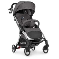 Дитяча прогулянкова коляска El Camino ME 1059 MILLY Midnight Black темно-сірий**