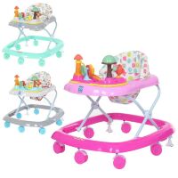 Музичні дитячі Ходунки на колесах M 4295  з ігровою панеллю / 3 види / для хлопчика та дівчинки