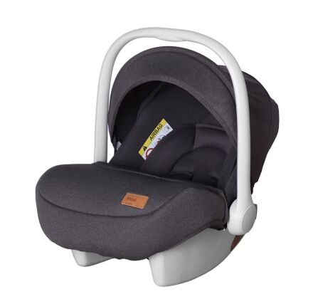 Автокрісло дитяче Бебікокон CARRELLO Mini CRL-11801/1 Harbor Grey з ручкою переноскою / темно-сіре