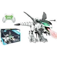 Інтерактивне тварина Динозавр 0878 звук, світло дим / танцює їздить стріляє присосками) на радіоуправлінні