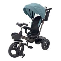 Триколісний велосипед-коляска TURBOTRIKE MT 1001-3 поворотне сидіння, сумка, підсклянник, мятний
