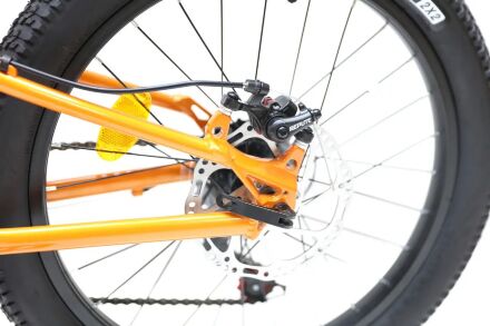 Дитячий велосипед Crosser Super Light 20" оранжево-жовтий