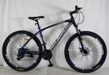 Спортивний гірський алюмінієвий велосипед MTB Corso L-29401 Atlantis колеса 29д / 21 швидкість / чорно-синій