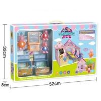 Ігровий пластиковий будиночок Y9917 двоповерховий Дім Свинки Пеппи з фігурками Ігровий пластиковий будиночок Y9917 двоповерховий Дім Свинки Пеппи з фігурками