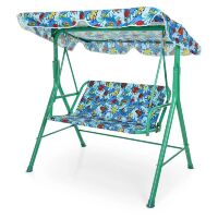 Гойдалка садова металева M 4019-4 Синя **