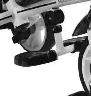 Велосипед-коляска дитячий триколісний беговел Lorelli (Bertoni) Rocket Grey Stars сірий