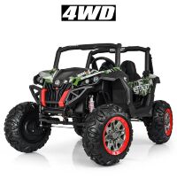 Дитячий двомісний електромобіль Bambi Racer 4WD Баггі M 3602EBLRS-18 Квадроцикл камуфляж автопокраска **