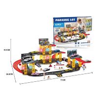 Паркінг з машинками, на батарейках, музика, світло, 0908-29B