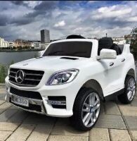 Дитячий електромобіль Джип Mercedes Benz M 3568EBLR-1 білий**