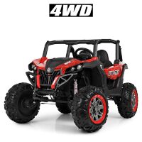 Дитячий двомісний електромобіль Bambi Racer 4WD Баггі M 3602EBLRS-3-2 Квадроцикл червоний автопокраска **