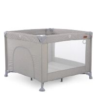 Квадратний дитячий Манеж EL CAMINO ME 1097 CASTLE Mint Gray Льон сіро-мятний