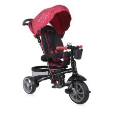 Велосипед-коляска дитячий триколісний беговел Lorelli (Bertoni) Rocket Black-Red чорно-червоний